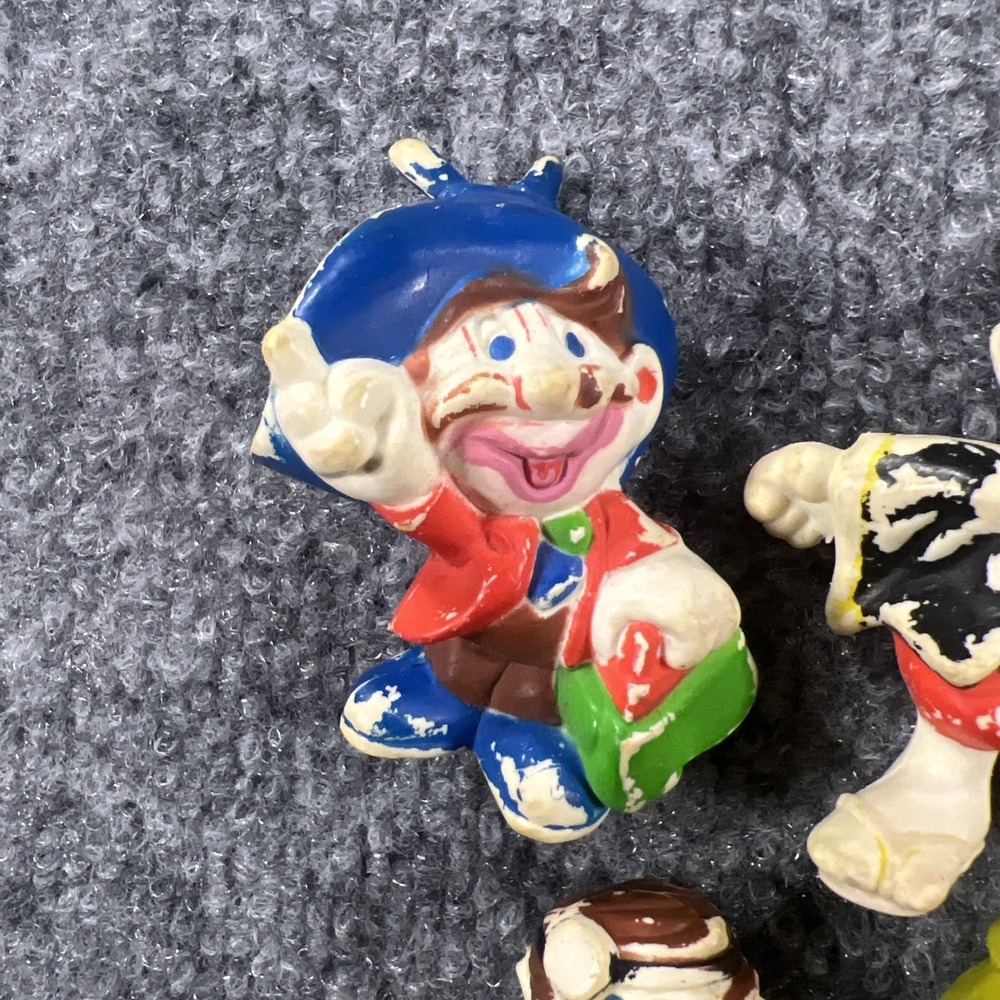 Vtg 1981 Mego Clown Around PVC Figures Lot of 6 🎪 - Picture 2 of 13
